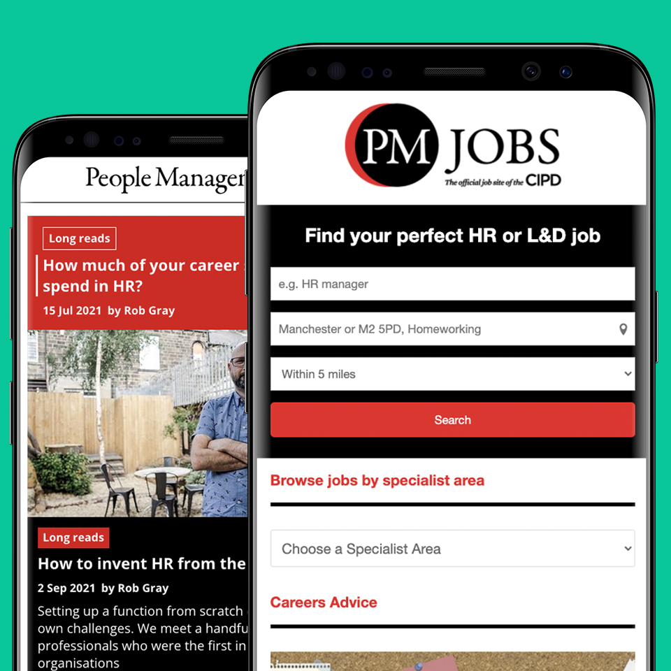 People Management mobile site